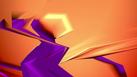 a dynamic and visually charged animation in bold reds and deep violets, where sharp forms pulse and transform and unfold ever-shifting, surreal kaleidoscopic shapes
