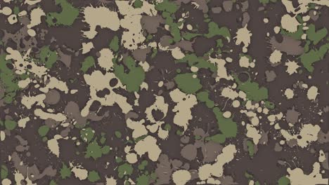 4k army camouflage animated texture. loop animation.