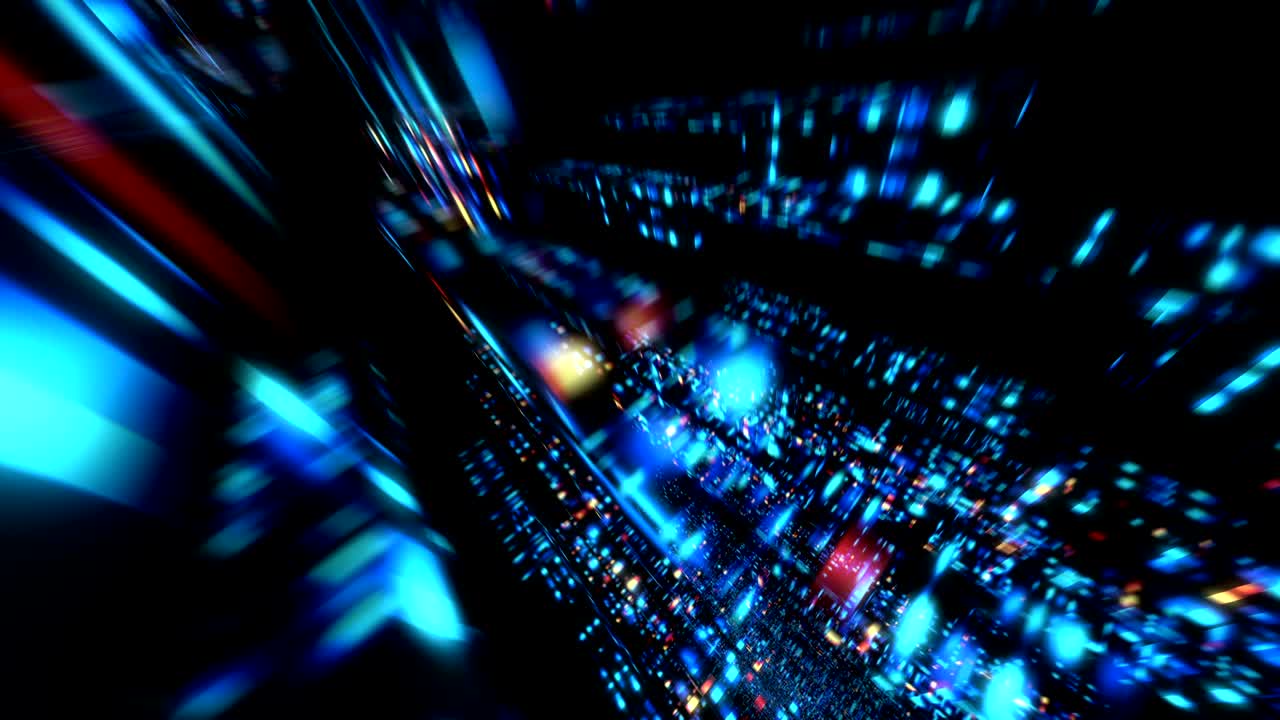 Fondo abstracto futurista en 3D