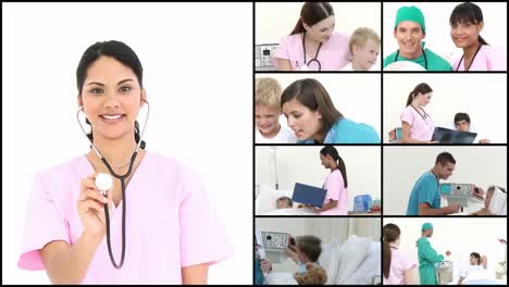 montaje de escenas médicas 1
