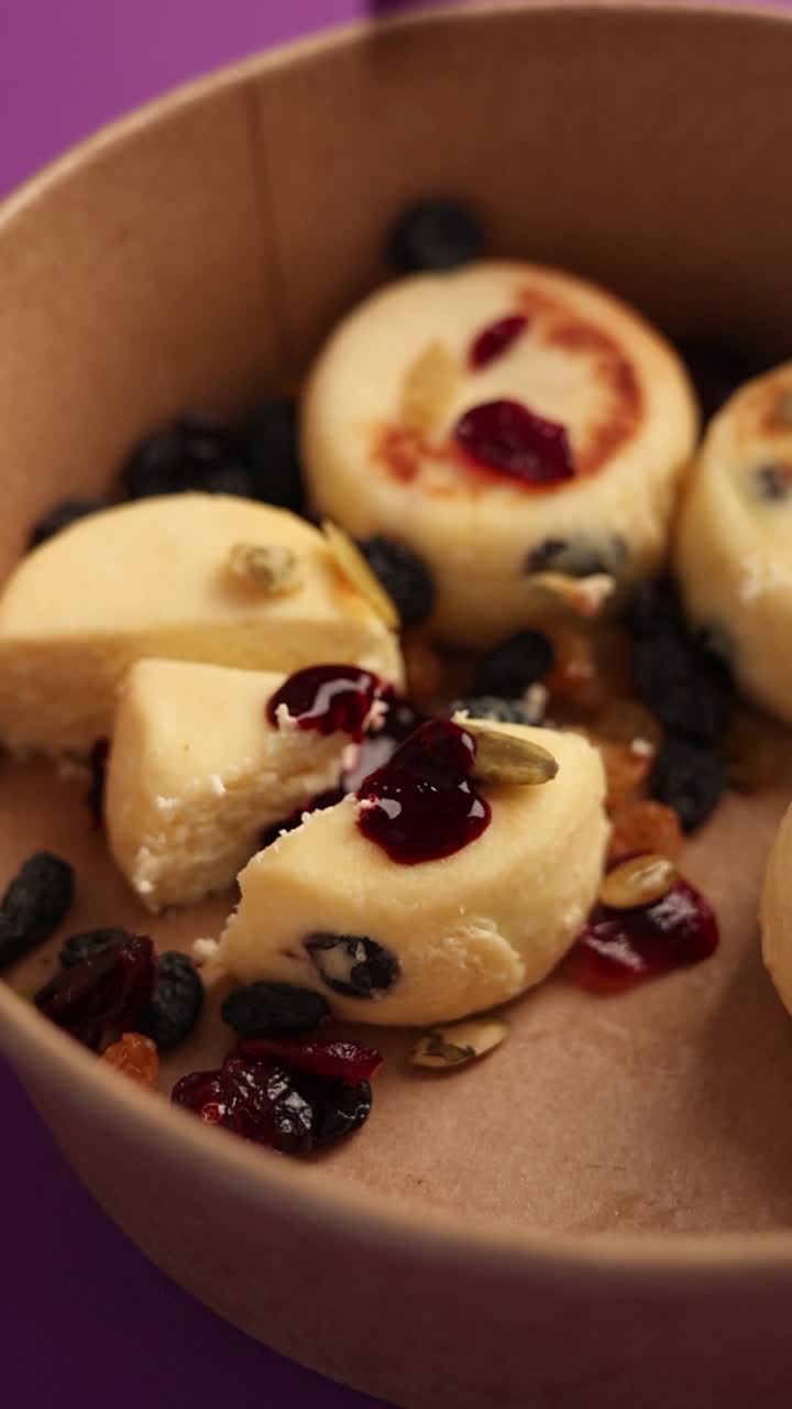 Syrniki with Berries and Jam