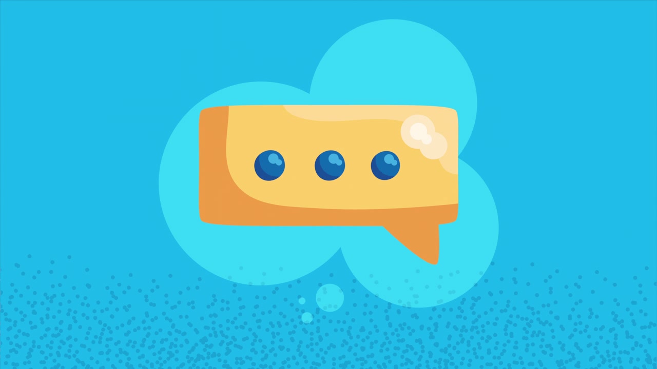 Taleboble, sociale medier, animation