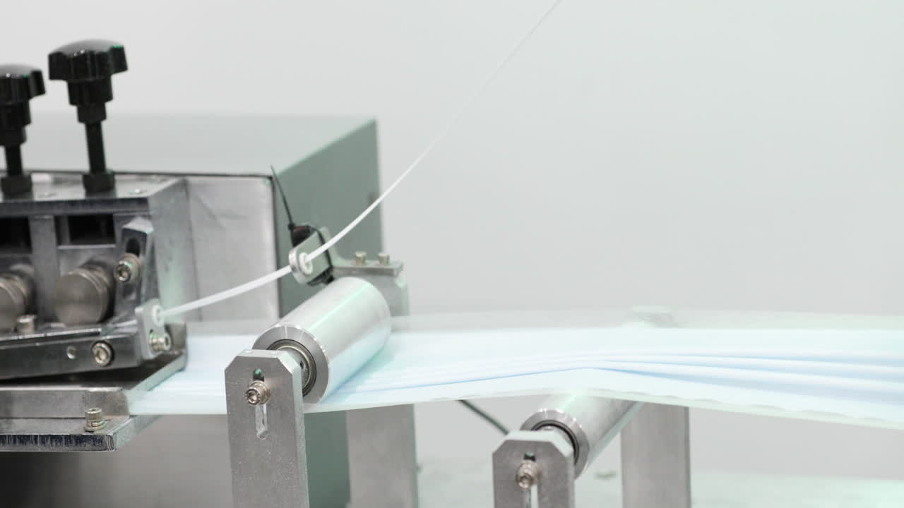 블루원단 자동압착 방호마스크 제조생산