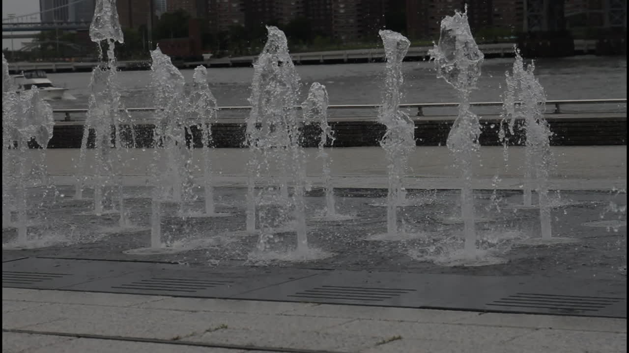 Urban Fountain in NYC