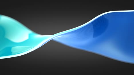 animación en bucle de la cinta de color en la oscuridad.