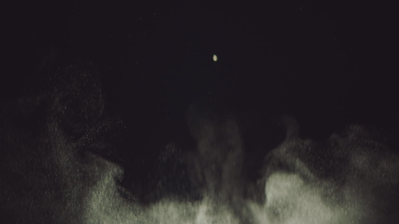 공기 속의 먼지 입자