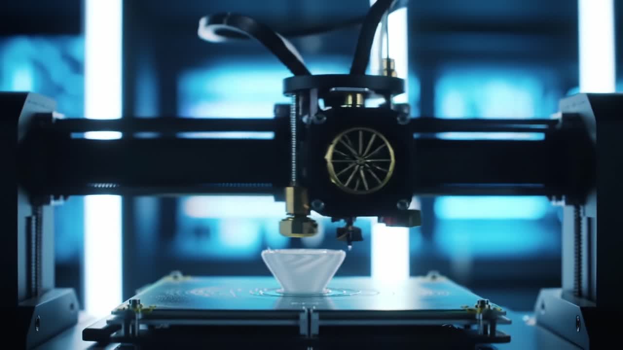 Exploring the Precision of 3D Printing: Intricate Layering and Detailing of a Custom Design Process in a Modern Printing Environment