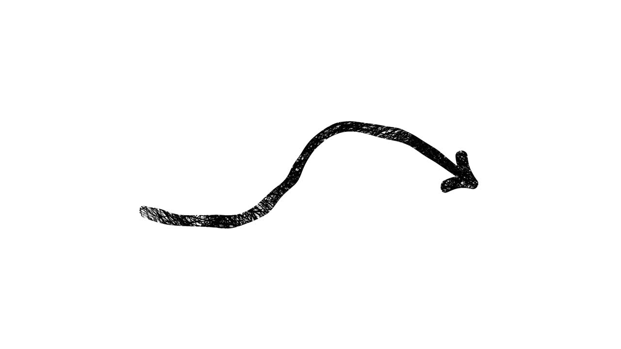 오벌을 가리키는 화살표를 손으로 그리십시오. 위로 화살표 화이트보드 애니메이션 4k 모션 그래픽