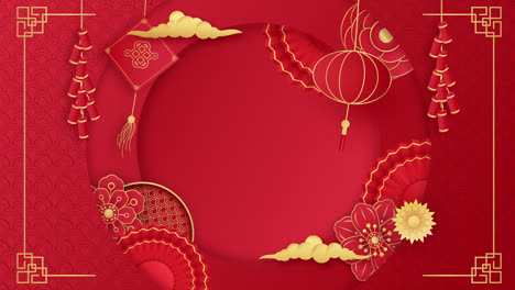 chinese new year festive background