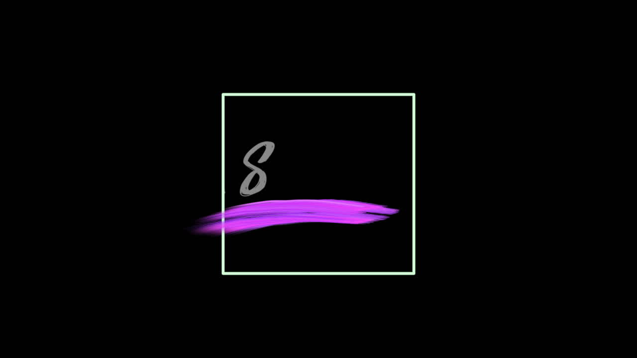 texto de feliz navidad con pincel púrpura sobre fondo negro