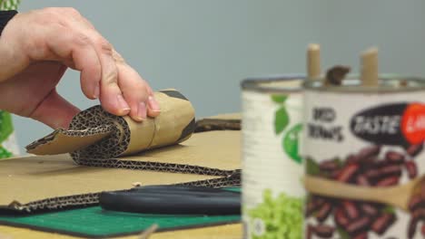 trench candles are made by volunteer helpers