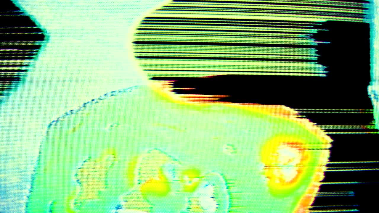 4k crt noise overlay texture vfx series televisión estable con ruido instantáneo. patrón de efecto de video de fondo efecto de sonido de video fallo en la pantalla