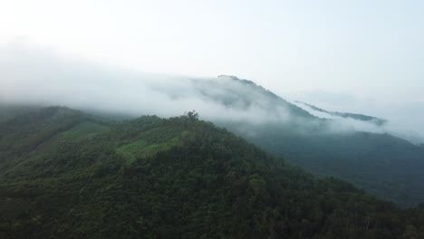 Wilderness-and-Natural-Beauty-of-Laos-Asia-on-Gloomy-Morning