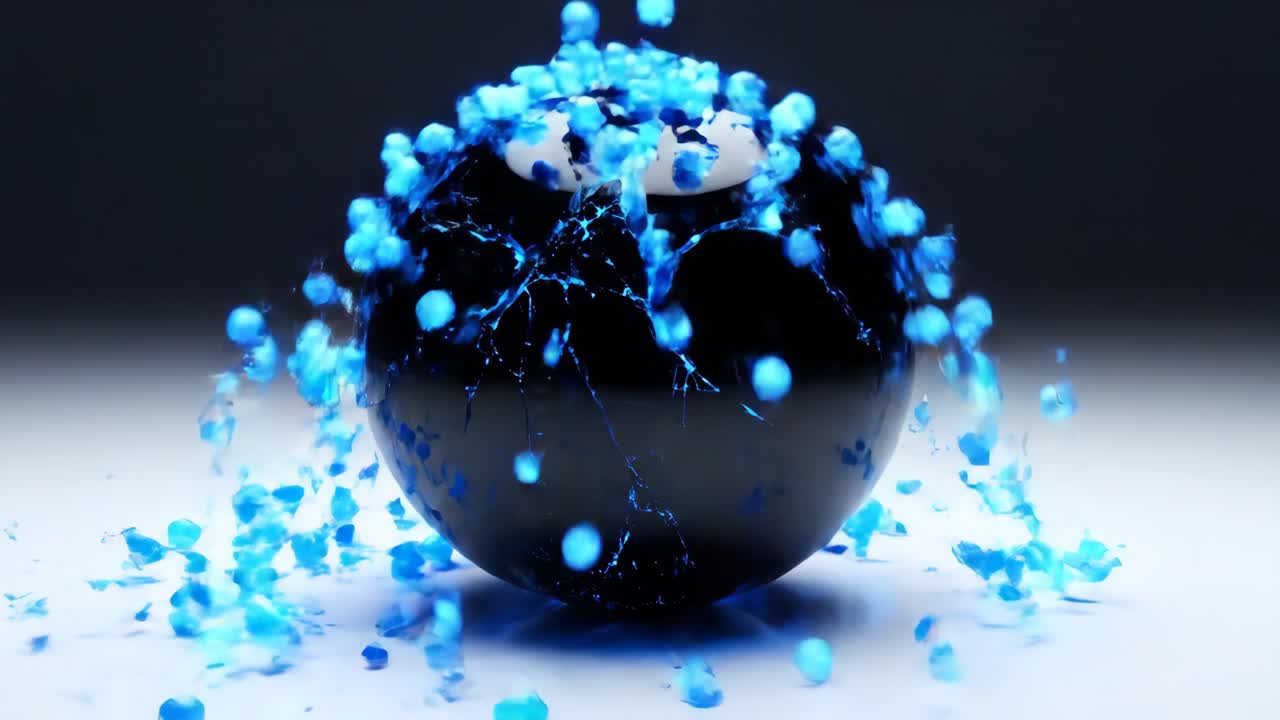 Shattered Sphere Explosion