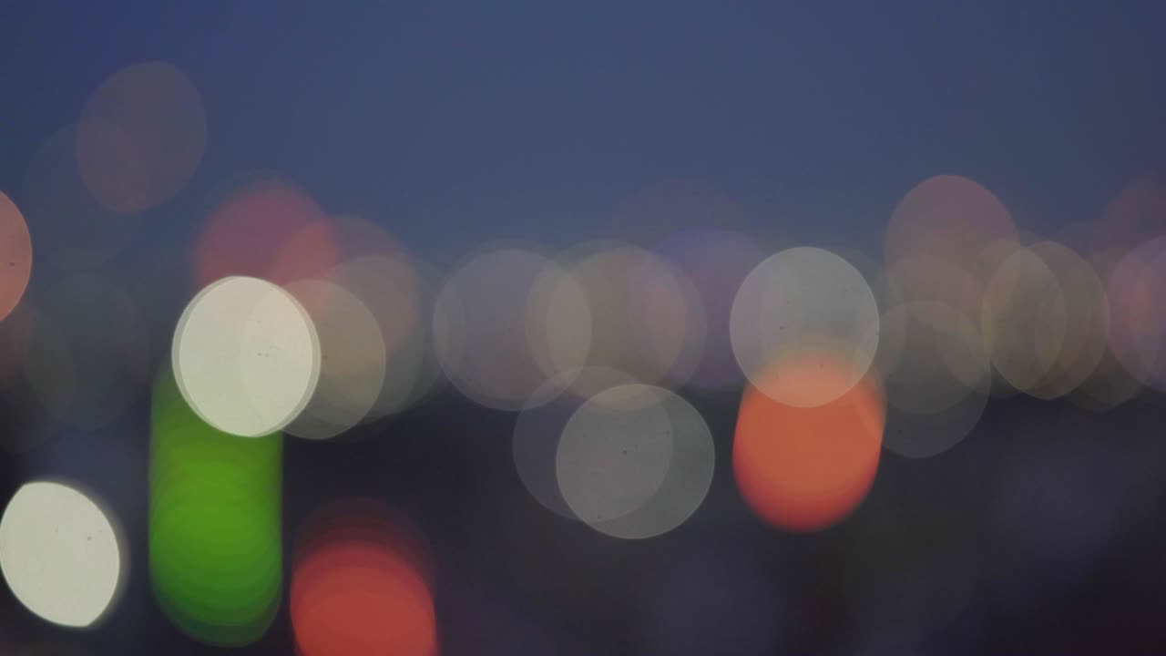 efecto bokeh de los fuegos artificiales