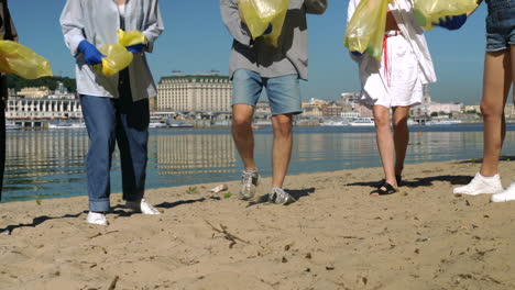 community beach cleanup