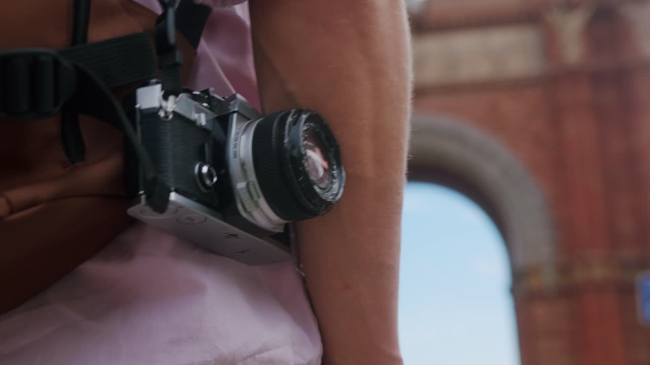 Fotografia de viagem com câmera vintage