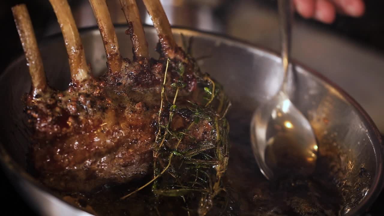 Roasted Rack of Lamb