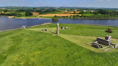 devenish island, county fermanagh, northern ireland, june 2023