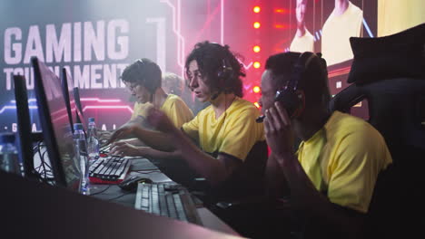 esports gaming tournament featuring professional players