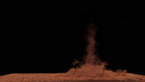 brown dust explosion