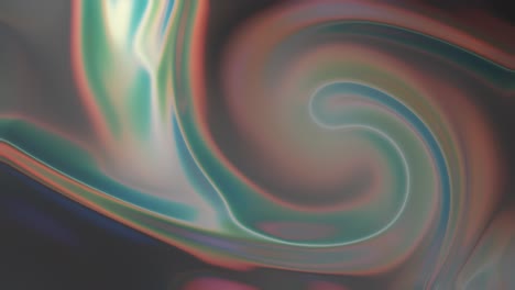 hypnotic motion of colored liquids in abstract backdrop