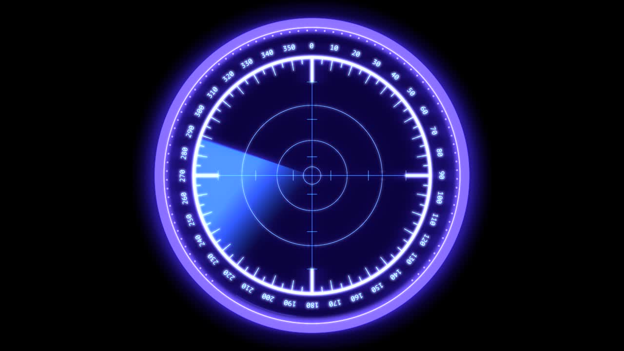 visión trasera que produce luz de neón sobre un fondo negro.