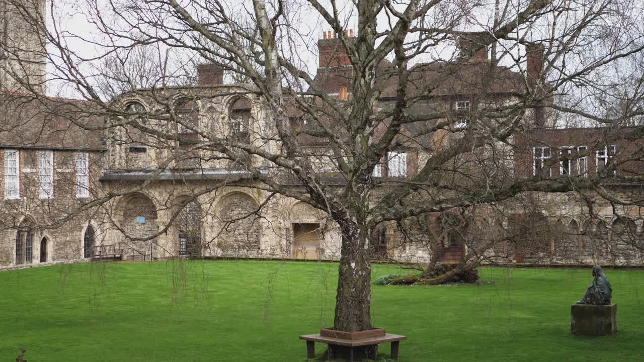 Rochester Cathedral Gardens, Kent, England, UK