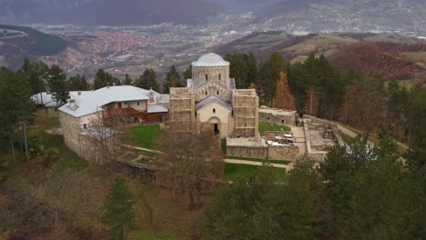 djurdjevi stupovi monastery of serbian orthodox church dedicated to st