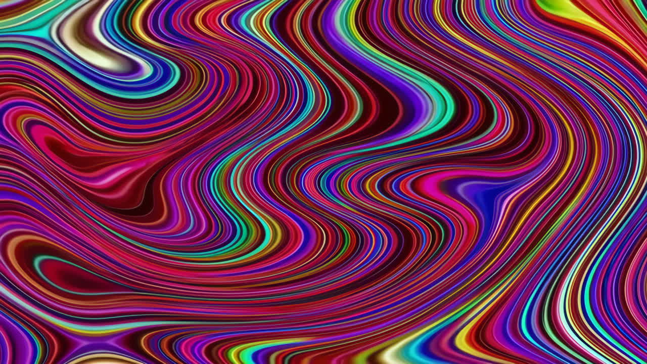 Abstract Liquid Marble Art