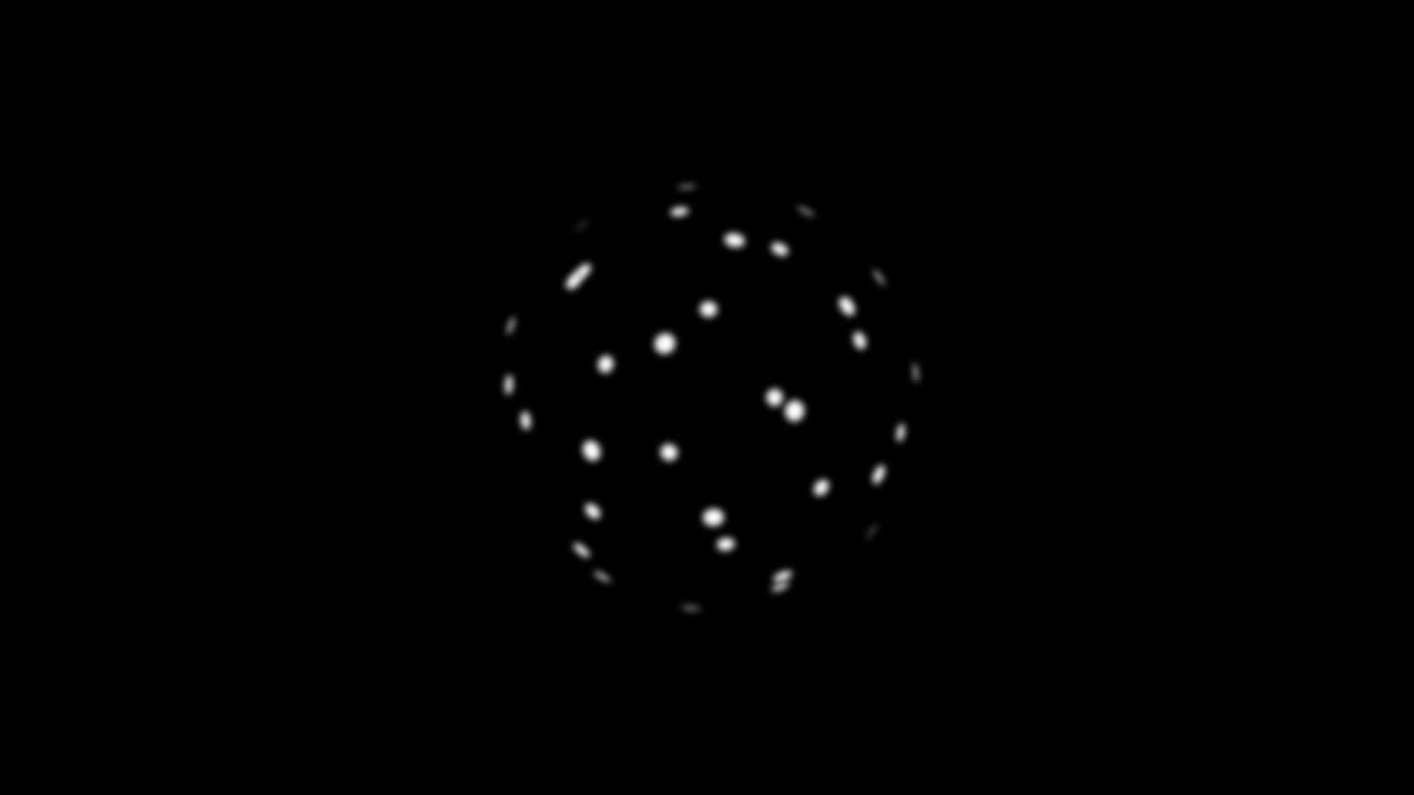 fondo abstracto con bola giratoria