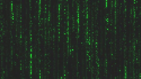 diseño único abstracto animación digital ruido de píxeles error de fallo daño de video