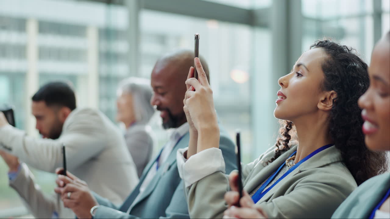 기자회견, 사진과 언론인들