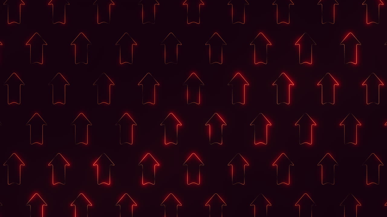 혼란스럽지만 매혹적인, 떠다니는 은 화살의 매혹적인 춤.