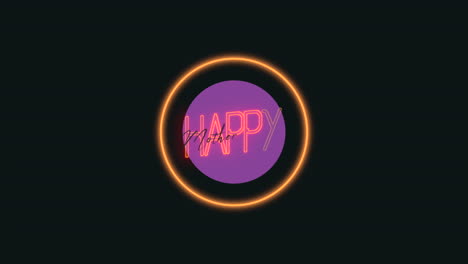 Mother-Day-with-neon-circles-on-black-gradient