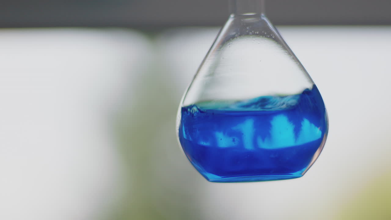 Beaker with Blue Liquid