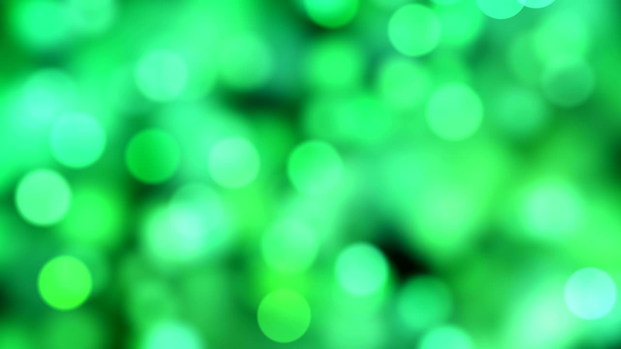 зелёный фон частиц беспрепятственный цикл.