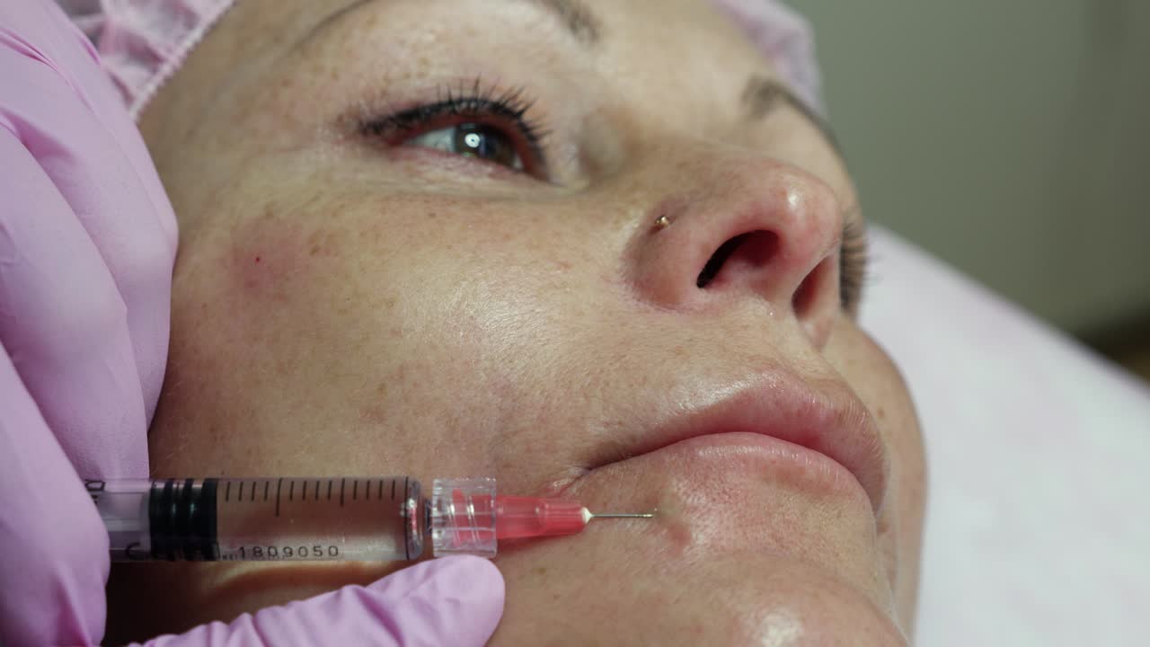 Lip Filler Cosmetic Procedure