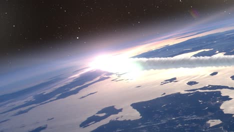 space impact on earth