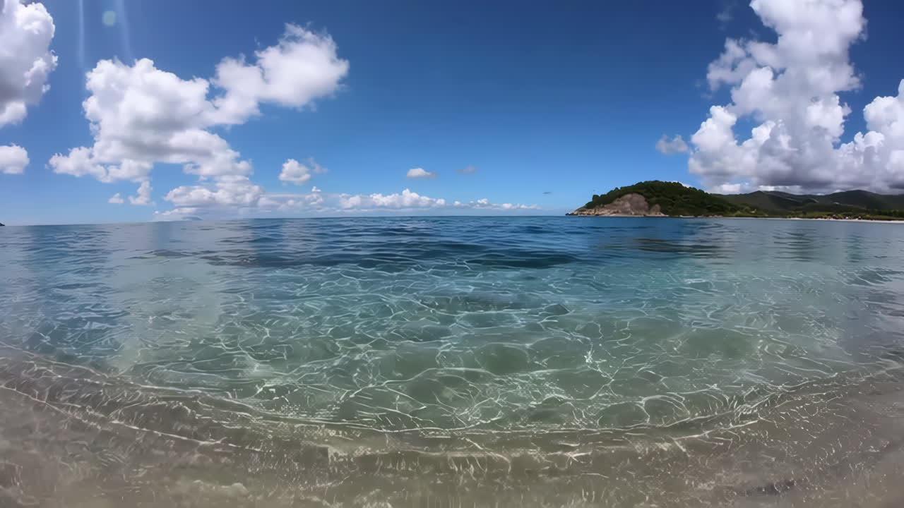 아름다운 열대 해변 풍경