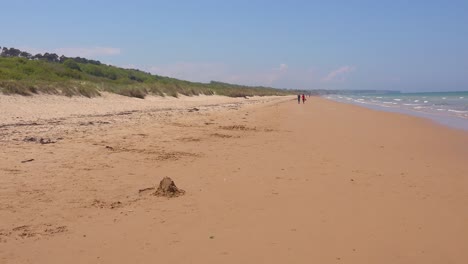 Establishing-of-Omaha-Beach-Normandy-France-site-of-World-War-two-D-Day-allied-invasion-2