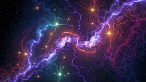 cosmic lightning nebula