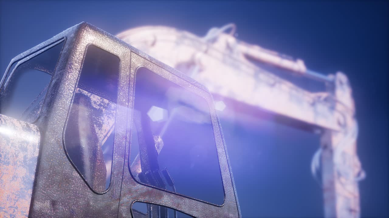 금속 발굴기 트랙터