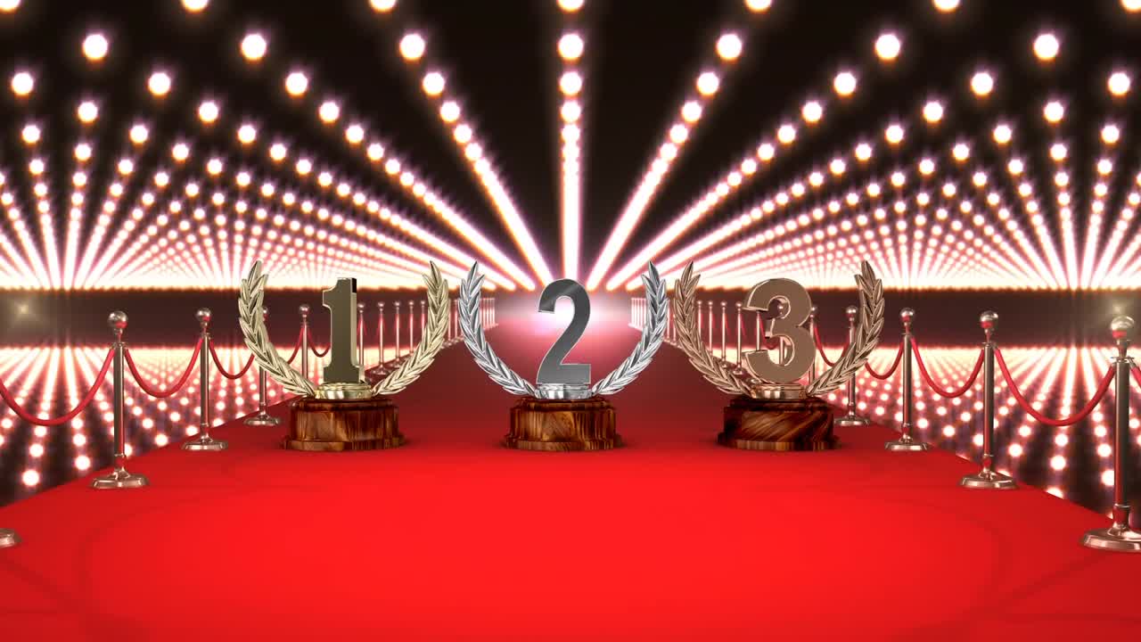 빛의 비디오와 함께 빨간 카 ⁇ 에 트로피