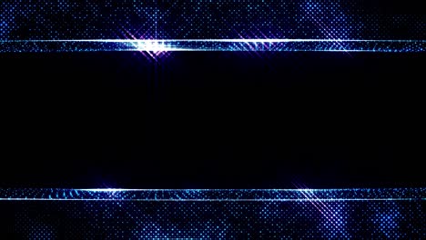 3d abstracto 4k fondo en bucle con luz de leds y espacio de copia. chispas se deslizan entre los leds de punto, las partículas cubren todo el plano de todo el marco. brillo correr en puntos. luma mate como canal alfa