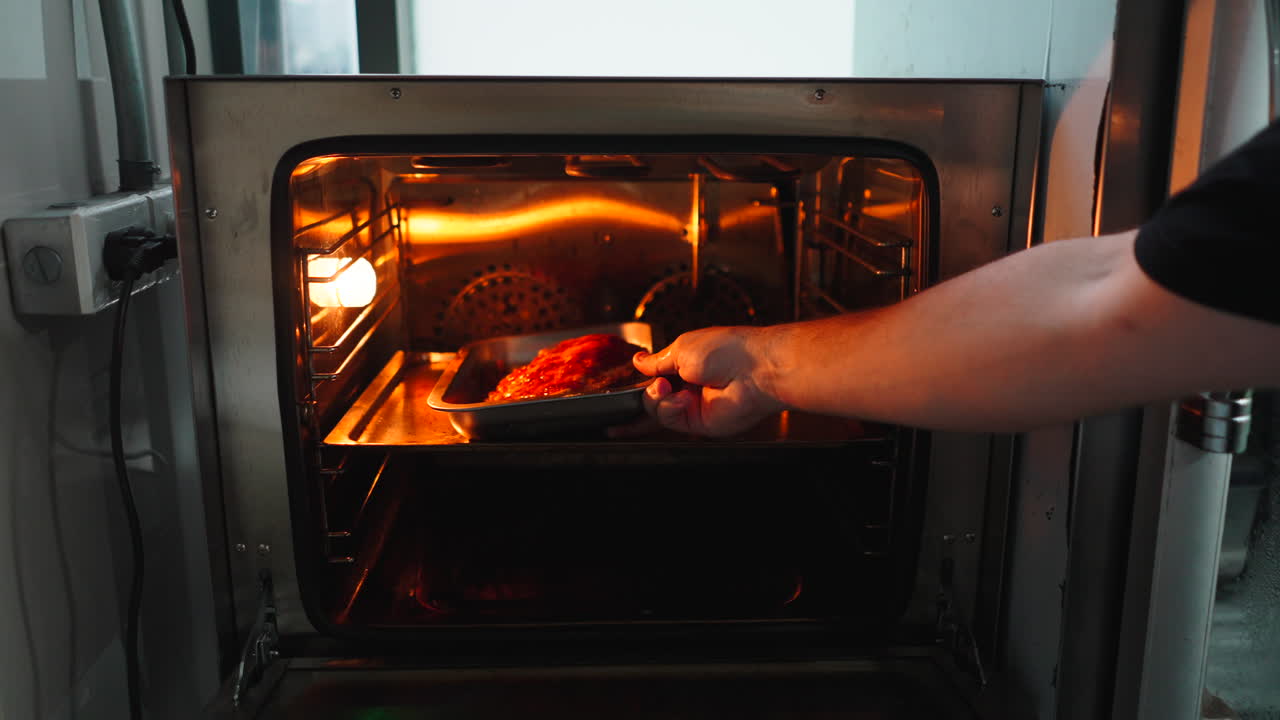 Horno con luz para hornear
