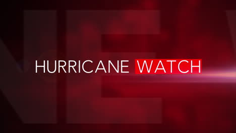 „Hurricane-Watch“-3D-Motion-Grafik-Mit-Rotem-Hintergrund