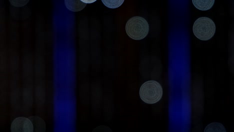 efecto de luces bokeh