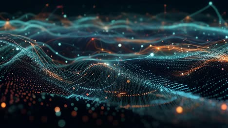 abstract data visualization
