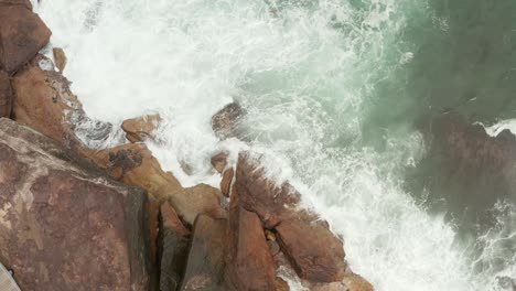 beach and rock textures from around sydney australia